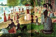 en eftermiddag pa la grande jatte, Georges Seurat